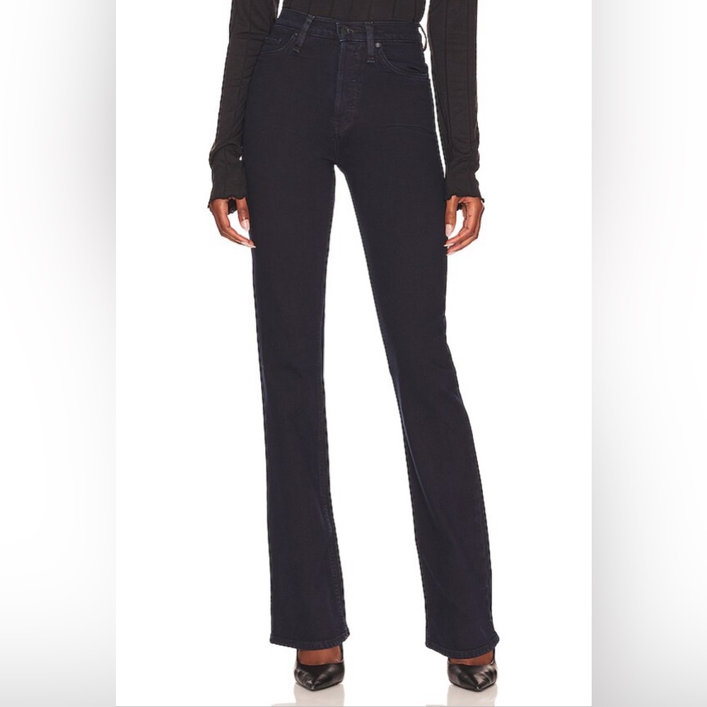 NWT Hudson Faye Ultra Hugh Rise Flare in River (Sz. 28) from Revolve.
